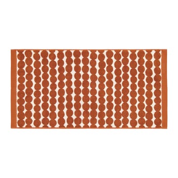 Räsymatto towel white-chestnut - towel 50x100 cm - Marimekko