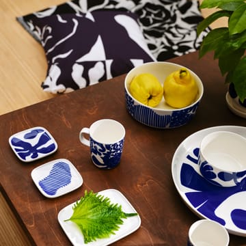 Ruudut cushion cover 50x50 cm - blue-white - Marimekko