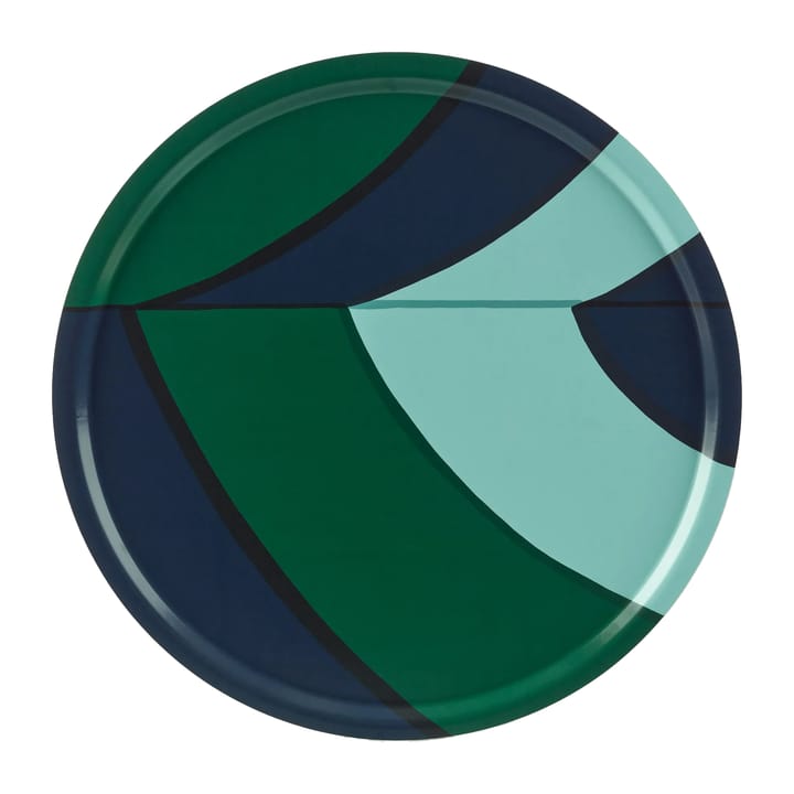 Savanni tray 65 cm - Green-blue-mint - Marimekko