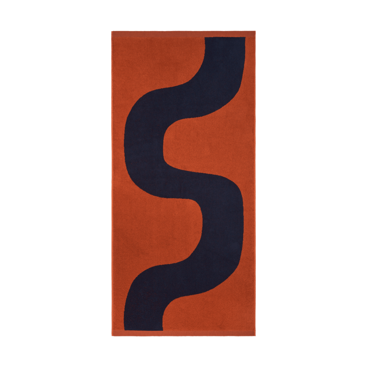 Seireeni bath towel 70x150 cm - Rooibos-dark blue - Marimekko