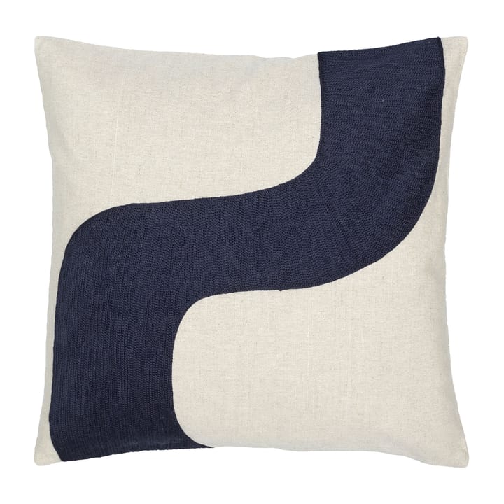 Seireeni cushion cover 50x50 cm - Linen-dark blue - Marimekko
