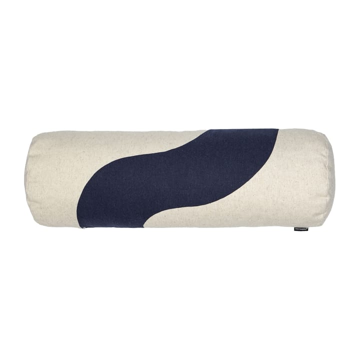 Seireeni cylinder cushion 54 cm - Linen-dark blue - Marimekko