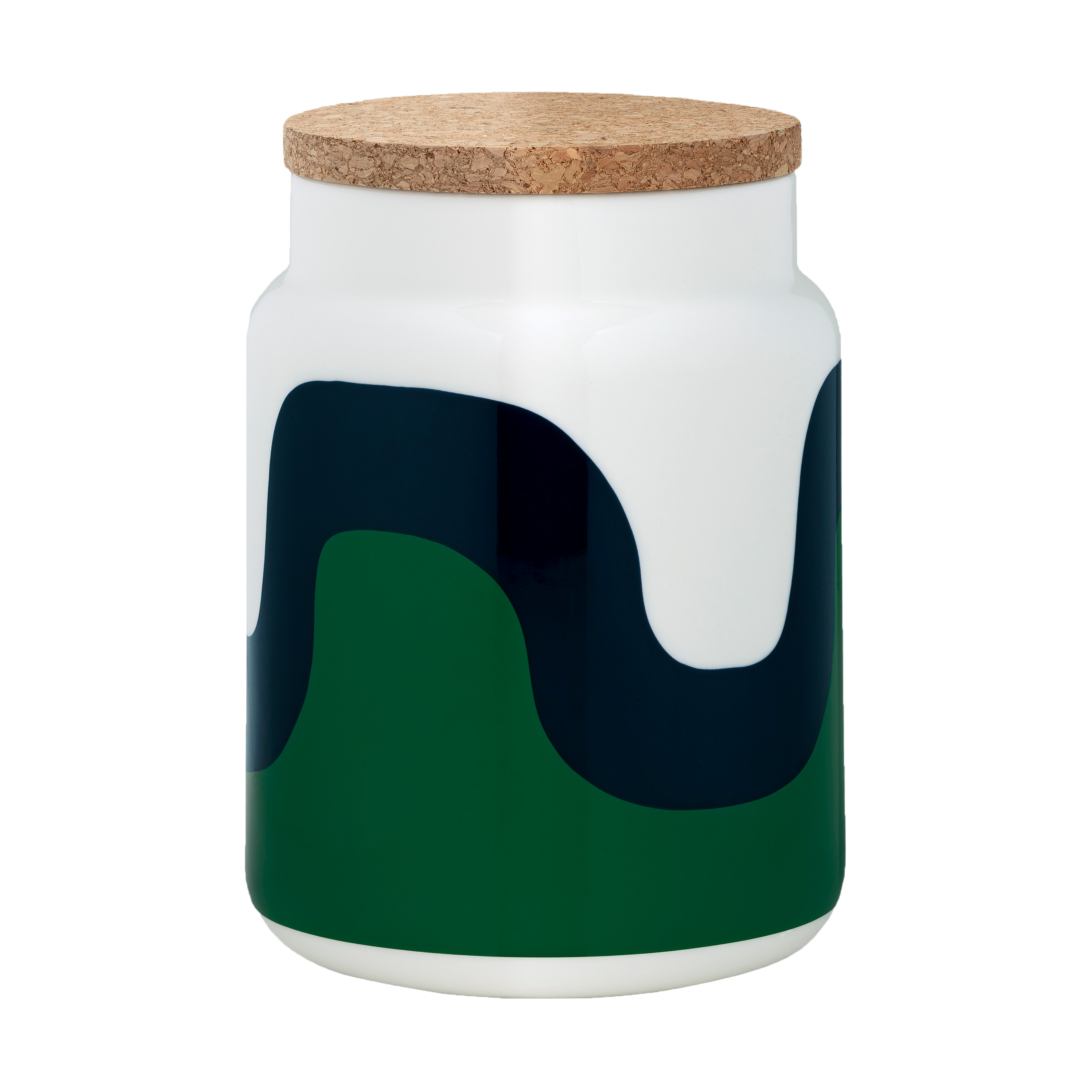 Seireeni jar 1.2 l, White-green-dark blue