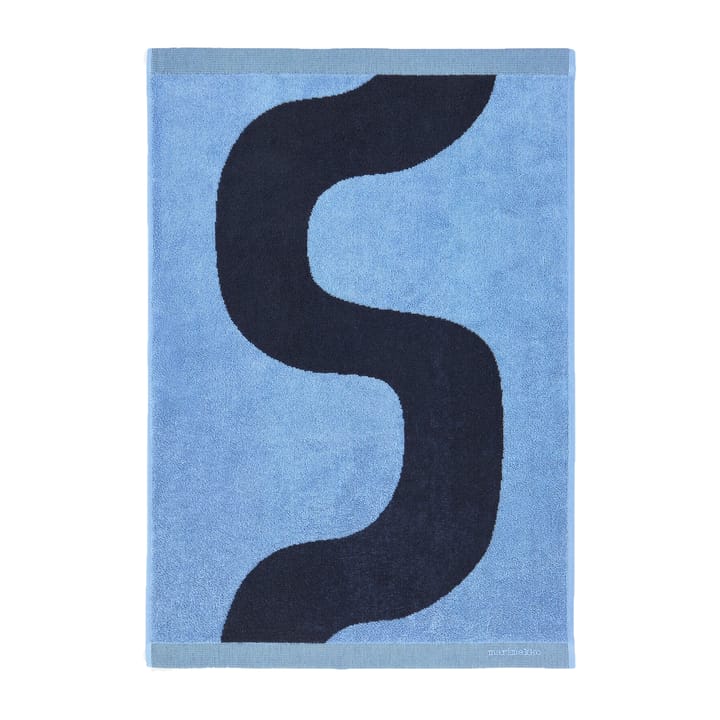 Seireeni towel 50x70 cm - Dark blue-blue - Marimekko
