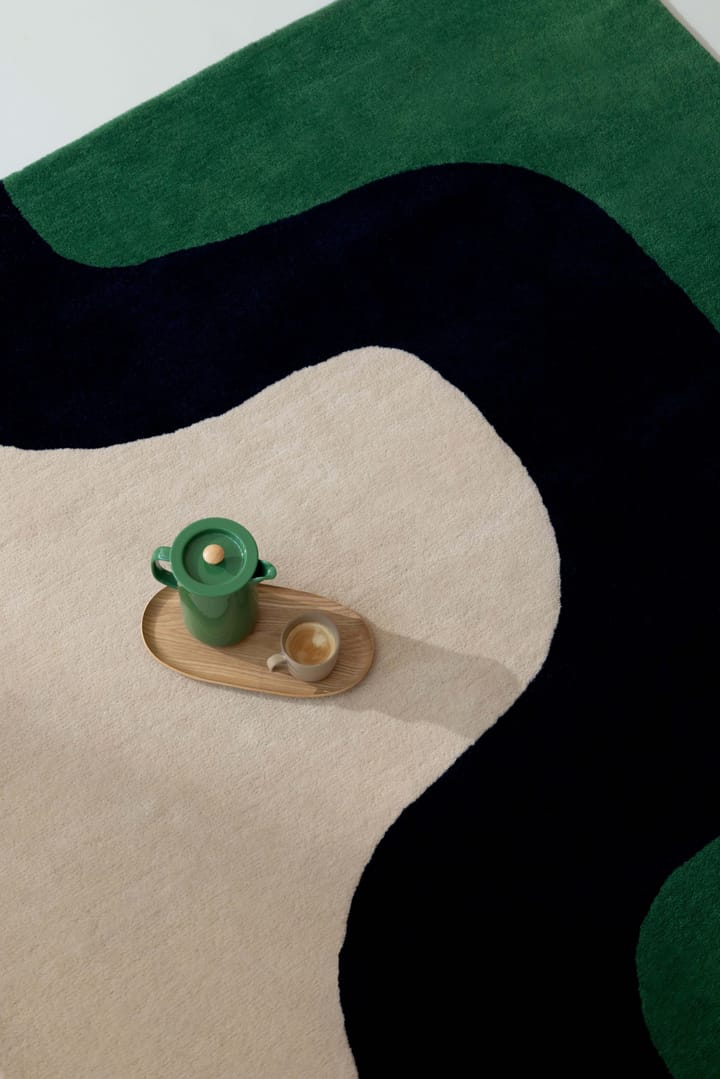 Seireeni wool rug - Green, 170x240 cm - Marimekko