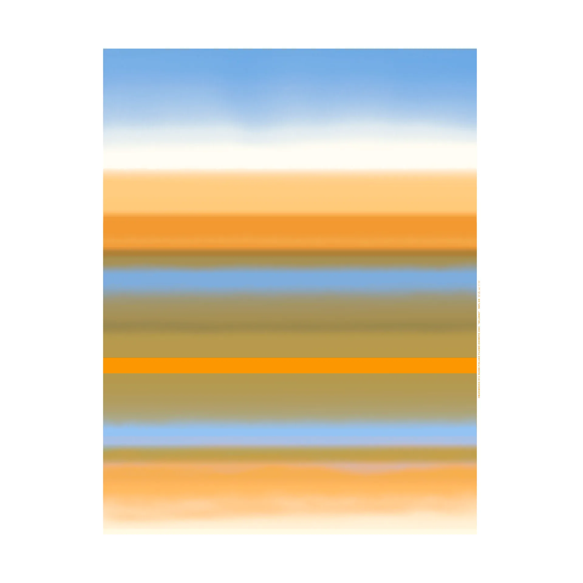 Selänne fabric, Beige Marimekko