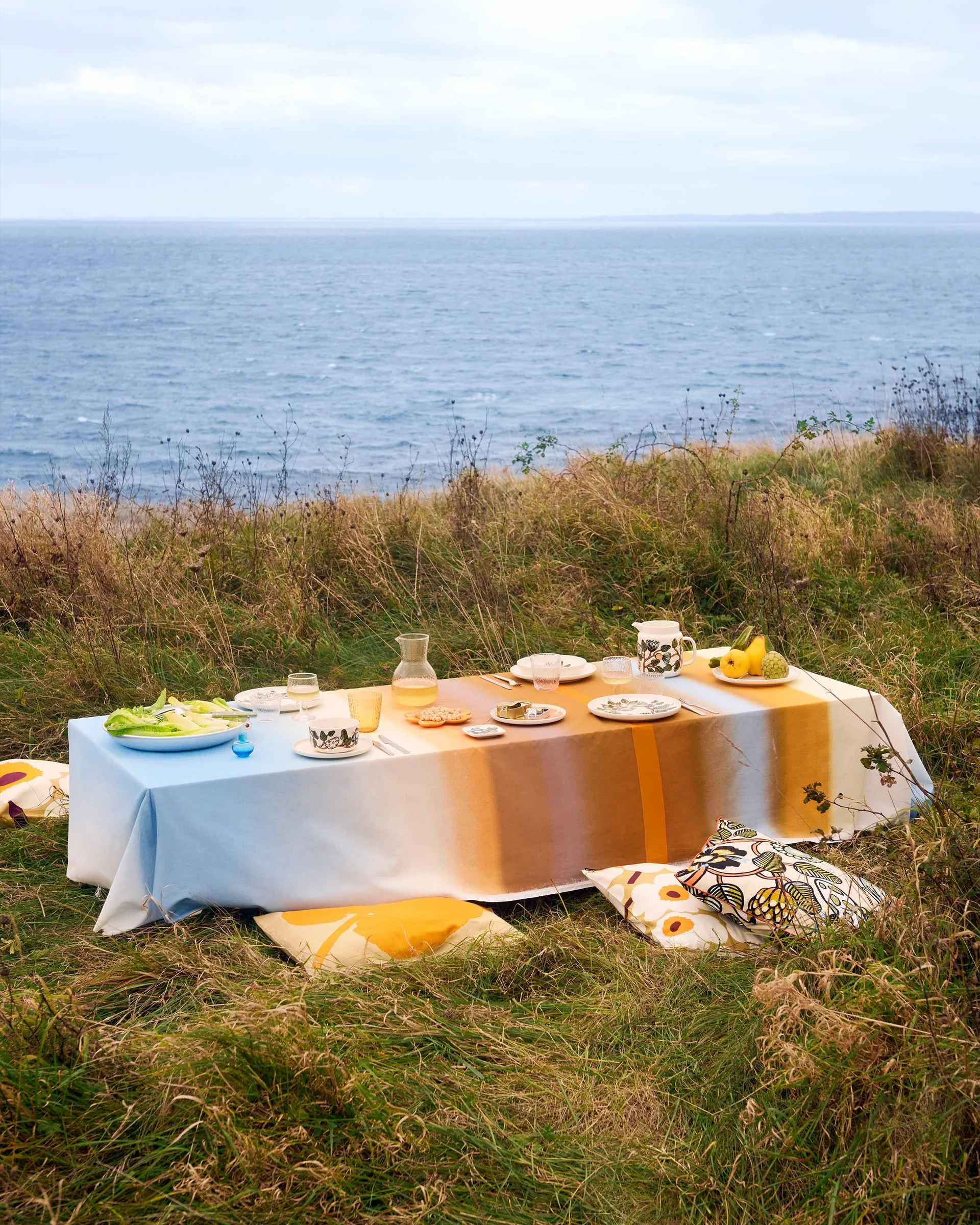 Selänne fabric, Beige Marimekko