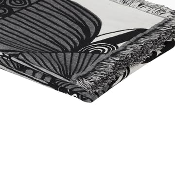 Siirtolapuutarha blanket 130x180 cm - Off white-black - Marimekko