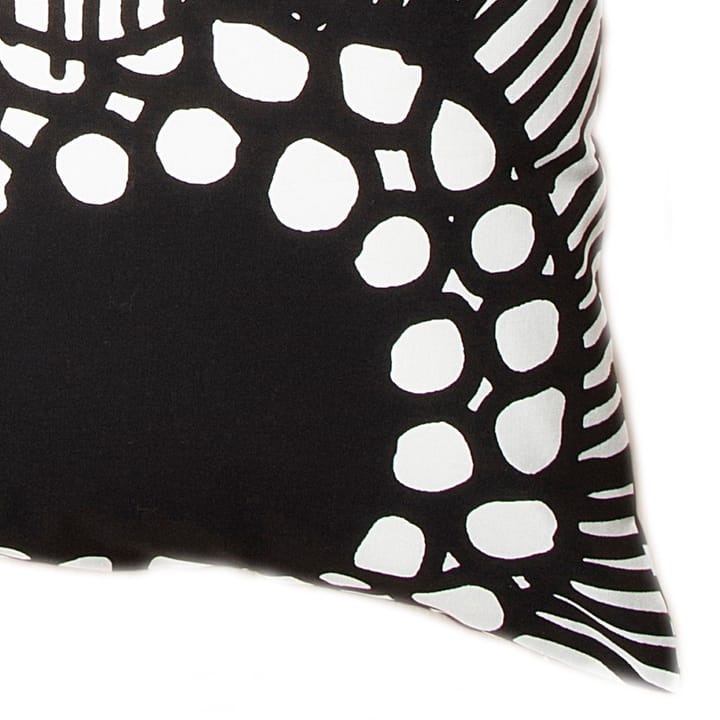 Siirtolapuutarha cushion cover - white-black - Marimekko