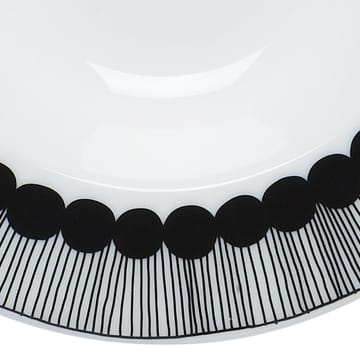 Siirtolapuutarha deep plate Ø 20 cm - black-white - Marimekko