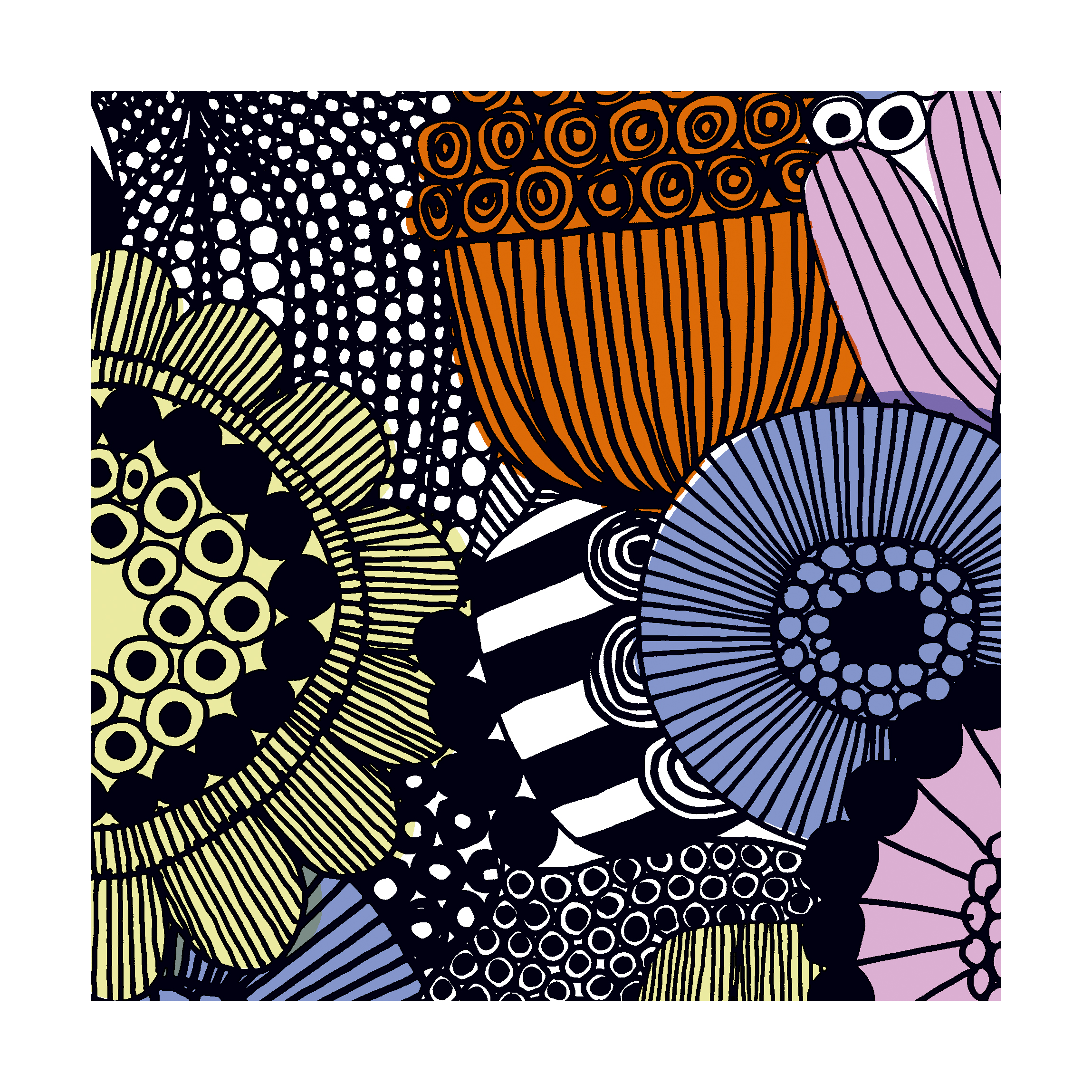 Siirtolapuutarha napkin 33x33 cm 20-pack from Marimekko