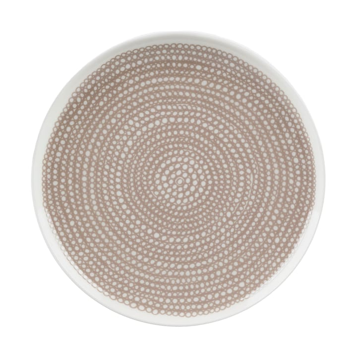 Siirtolapuutarha plate Ø 25 cm - White-beige - Marimekko