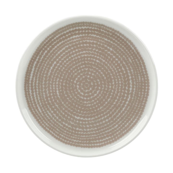 Siirtolapuutarha side plate Ø13,5 cm - White-beige - Marimekko