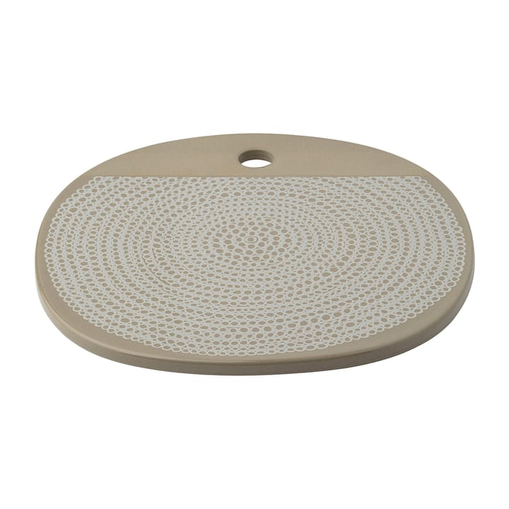 Siirtolapuutarha tray Ø25 cm, terra-white Marimekko