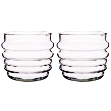 Sukat Makkaralla tumbler 2-pack - clear 2-pack - Marimekko