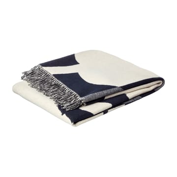 Suur Unikko throw 130x170 cm - Dark blue-sand-off white-gold - Marimekko