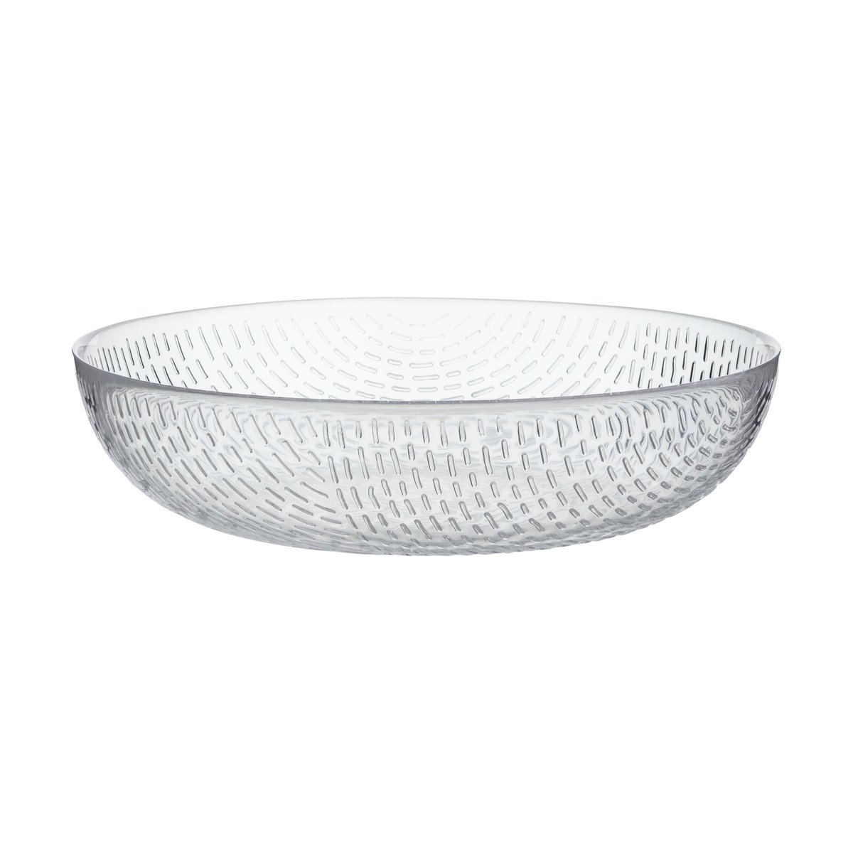 Marimekko Syksy serving bowl o23 cm Clear | Scandinavian Design | Serving platters & dishes | Transparent