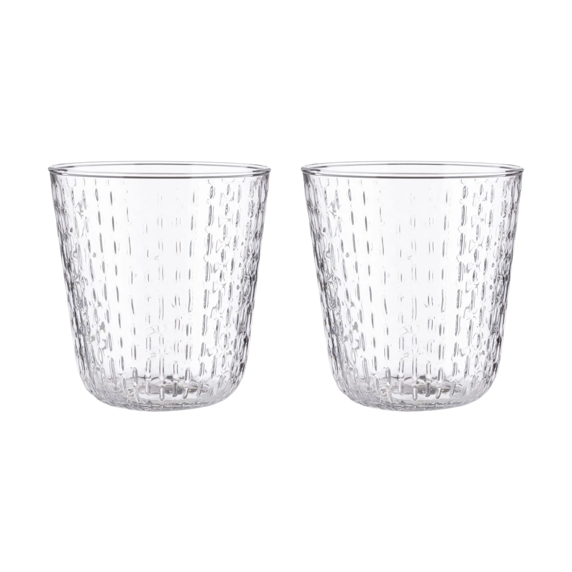 Syksy tumbler glass 36 cl 2-pack, Clear Marimekko