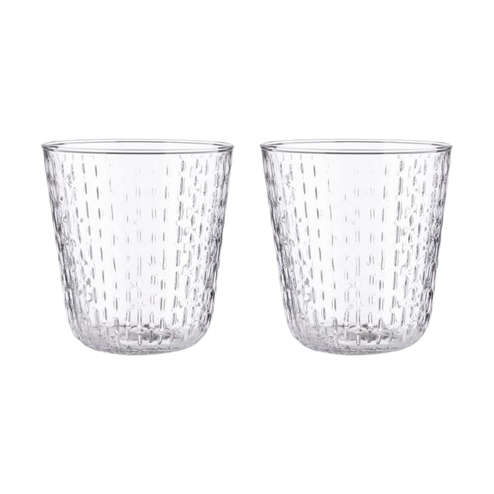 Syksy tumbler glass 36 cl 2-pack, Clear Marimekko