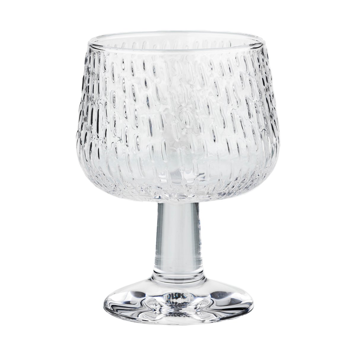 Marimekko Syksy wine glass 2,5 dl Clear | Scandinavian Design | Wine glasses | Transparent