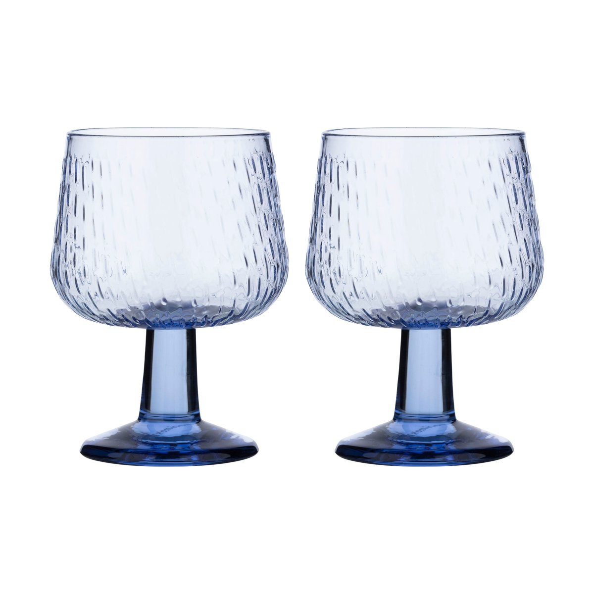 Marimekko Syksy wine glass 250 ml 2-pack Purple | Scandinavian Design | Wine glasses | Purple