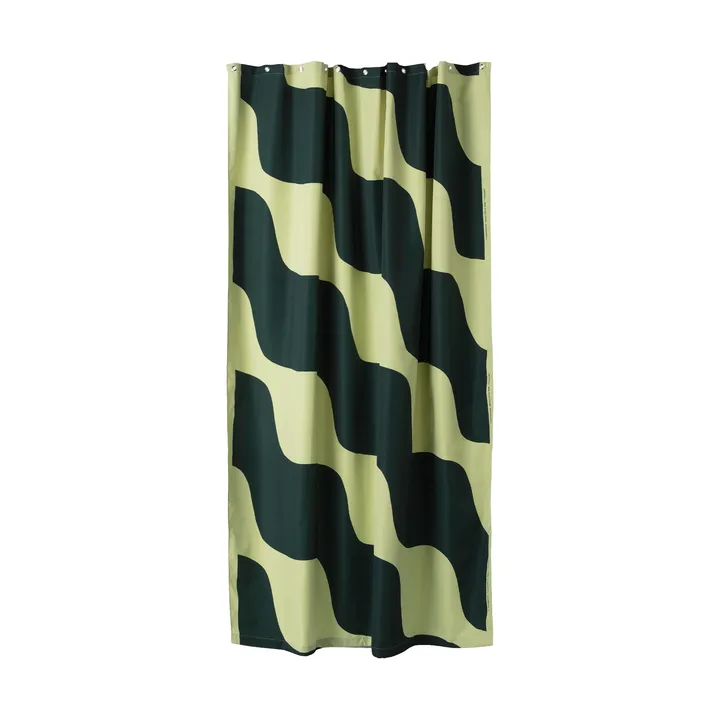 Taifuuni shower curtain 180x200 cm - Pear-dark green - Marimekko