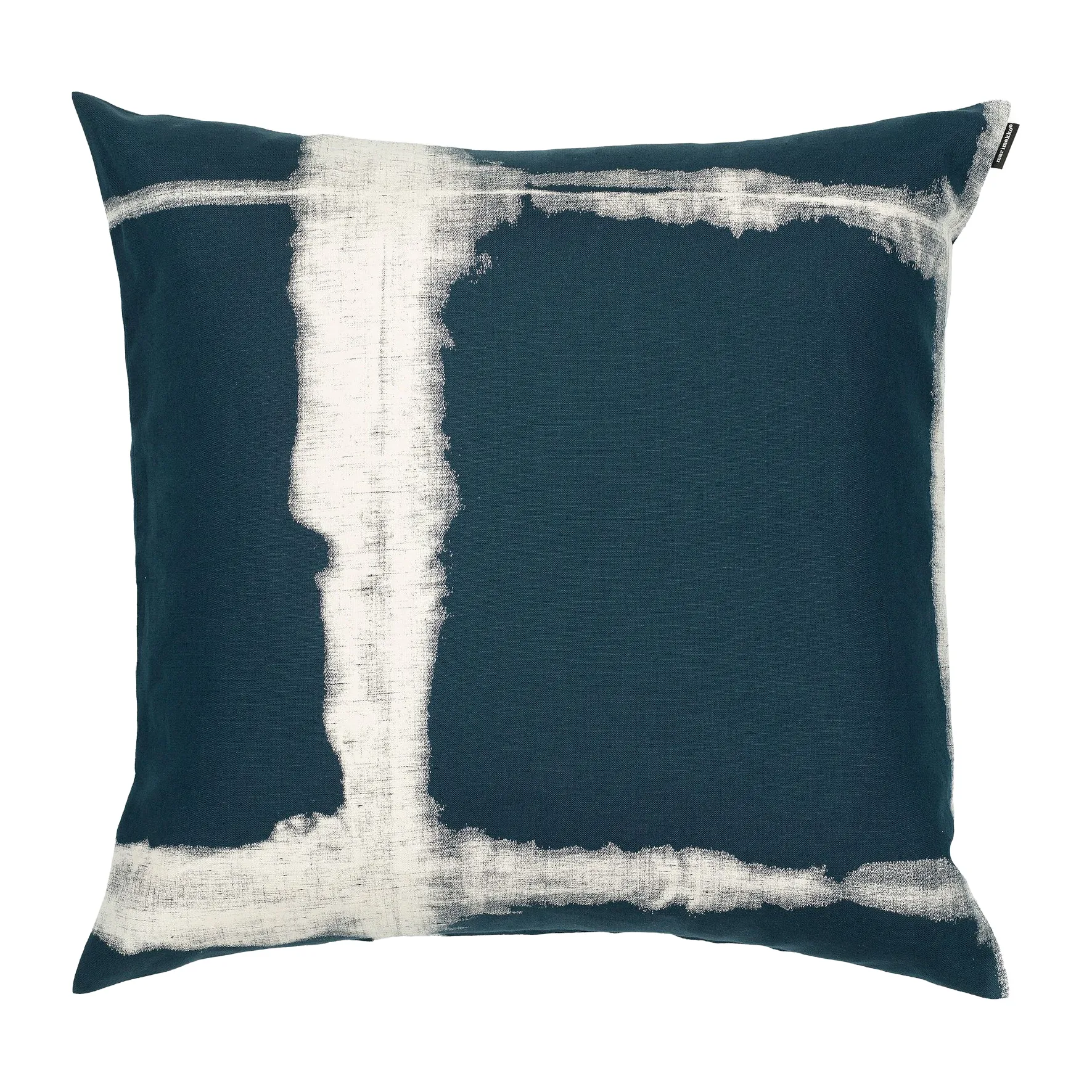 Taite pillowcase 50x50 cm, Dark blue-white Marimekko