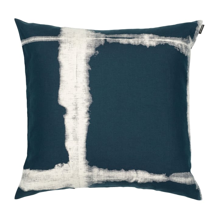 Taite pillowcase 50x50 cm - Dark blue-white - Marimekko