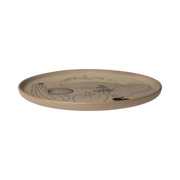 Tarhuri plate 20 cm - brown - Marimekko