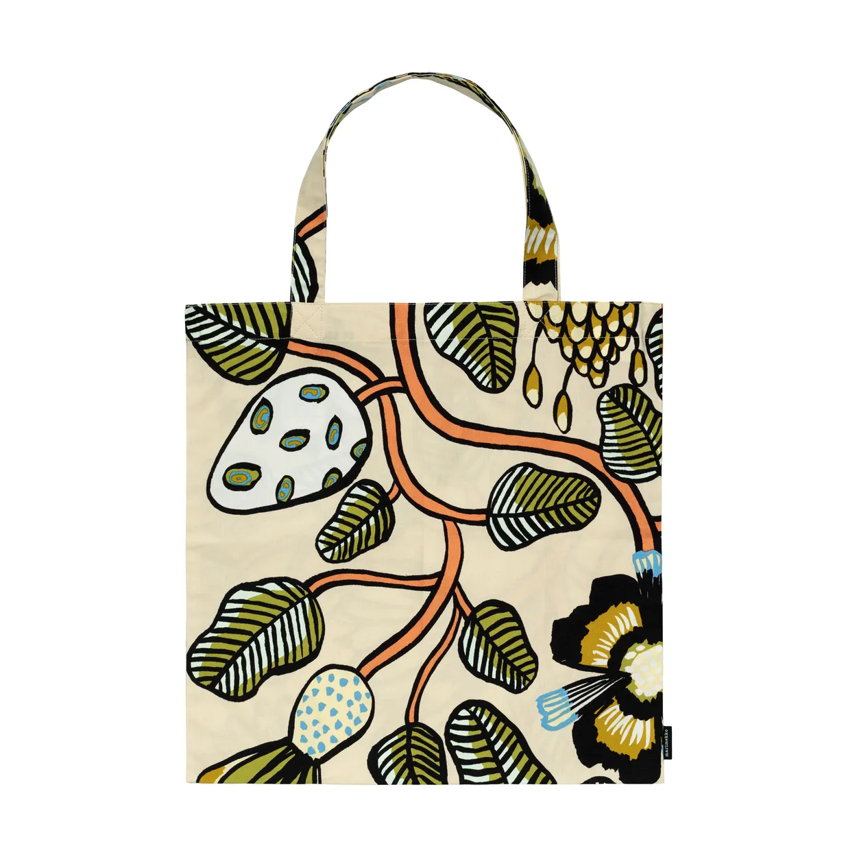 Marimekko Tiara bag 43x44 cm White | Scandinavian Design | Boxes & jars | Beige