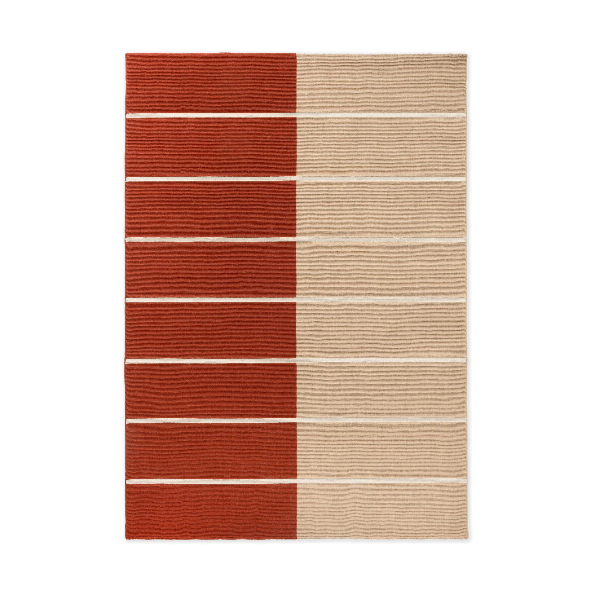 Tiibet wool rug, Burnt orange, 250x350 cm Marimekko
