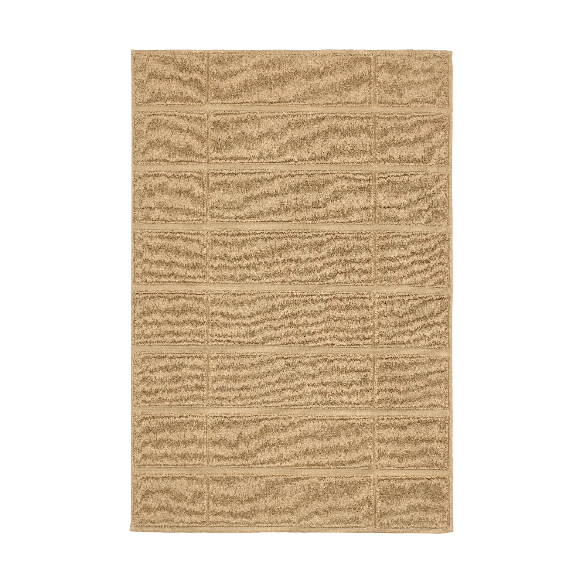 Tiiliskivi bathroom rug 50x75 cm, Sand Marimekko