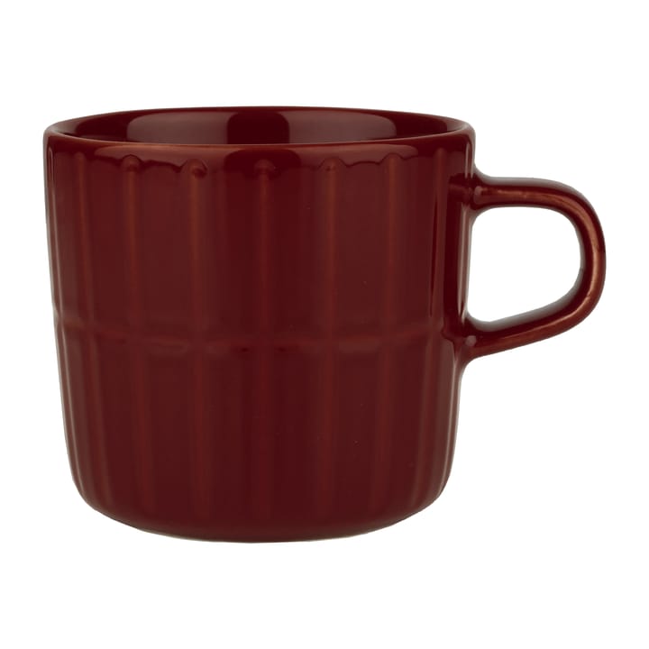 Tiiliskivi coffee cup 20 cl - Red - Marimekko