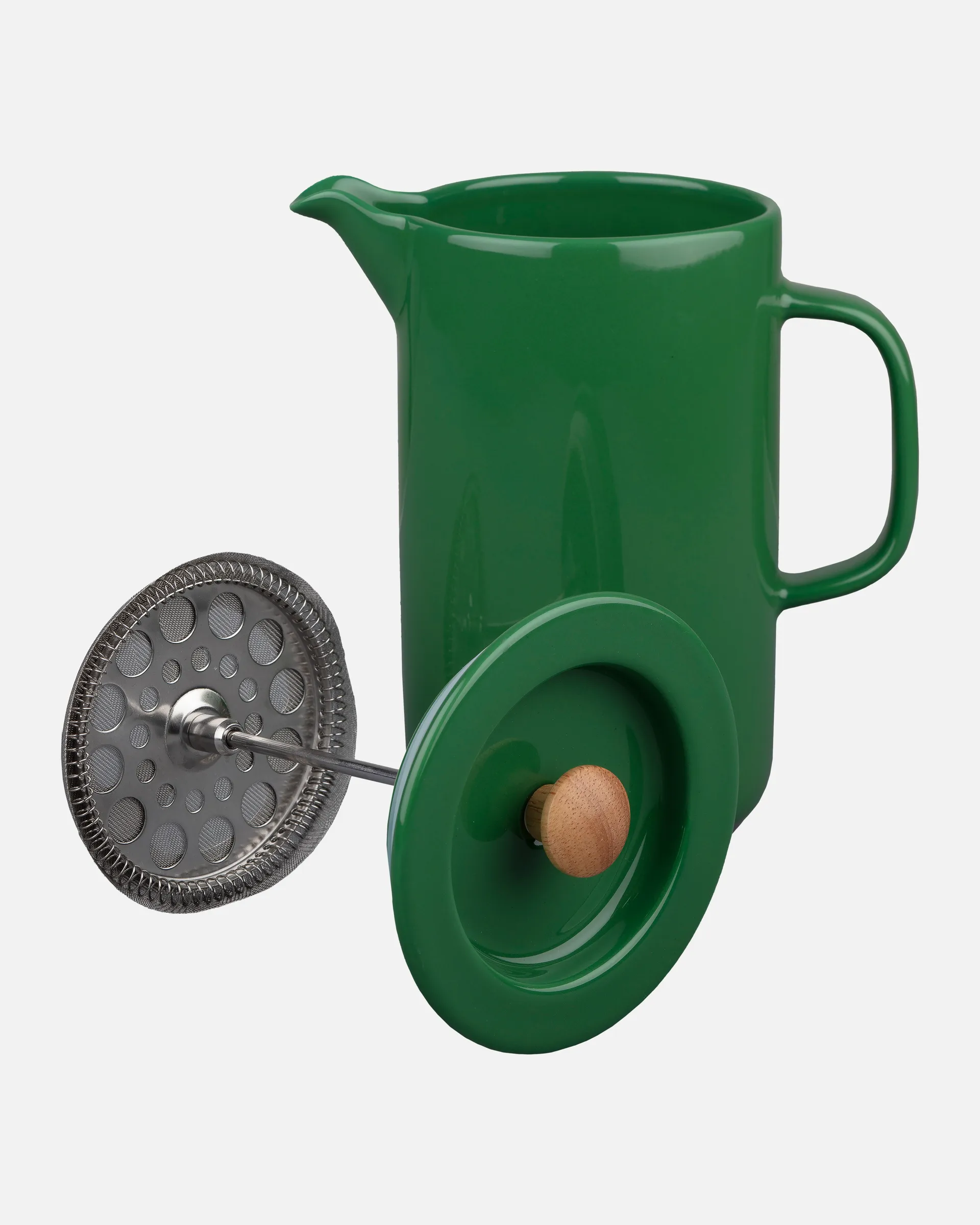 Tiiliskivi coffee press 0.9 l, Dark green Marimekko