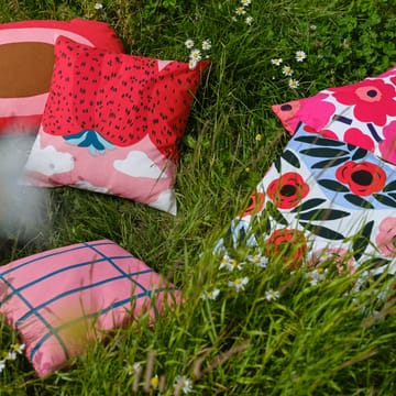 Tiiliskivi cushion cover 45x45 cm - pink-green - Marimekko