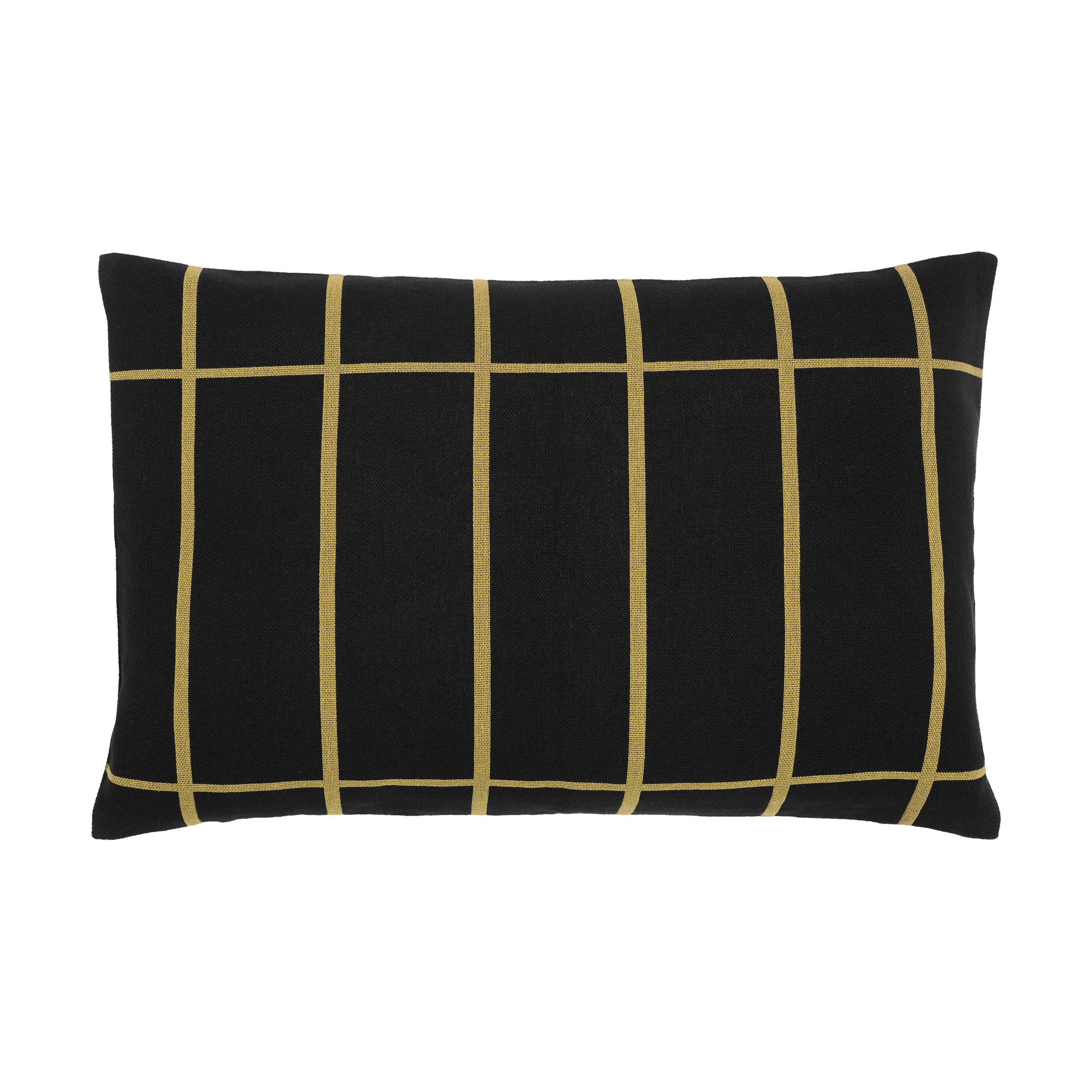 Tiiliskivi cushion cover 60x40 cm, Caviar-gold Marimekko