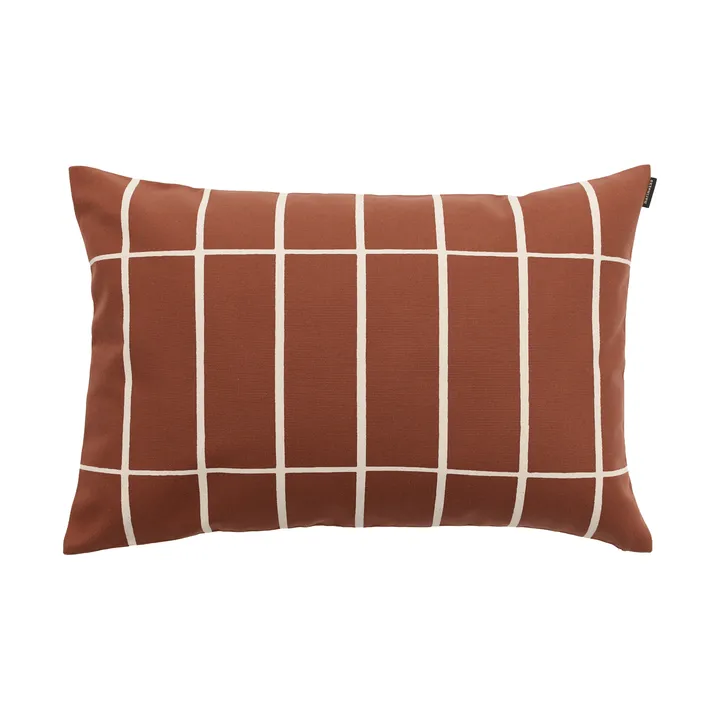Tiiliskivi cushion cover 60x40 cm - Off white-chestnut - Marimekko