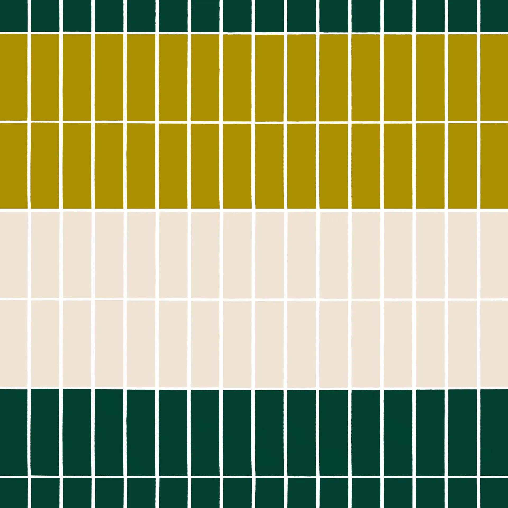 Tiiliskivi fabric, beige-green Marimekko