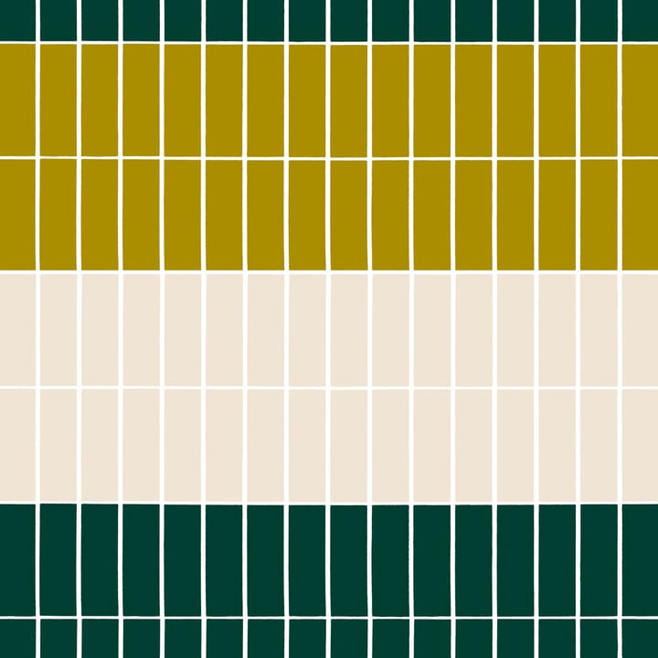 Tiiliskivi fabric, beige-green Marimekko