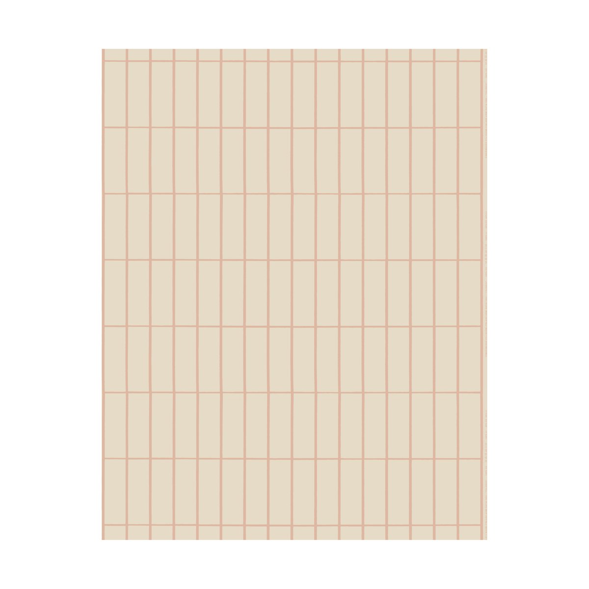 Marimekko Tiiliskivi fabric cotton-linen Linen-peach