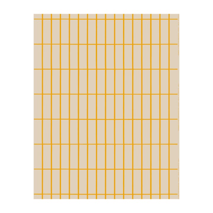 Tiiliskivi fabric cotton-linen, Linen-yellow Marimekko