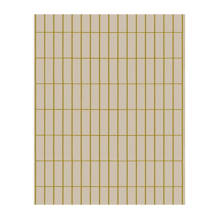 Tiiliskivi fabric linen-viscose - Beige-gold - Marimekko
