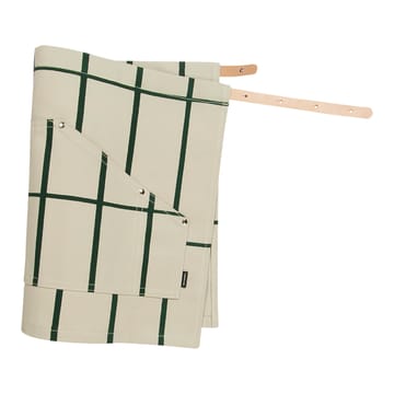 Tiiliskivi gardening apron - beige-green - Marimekko
