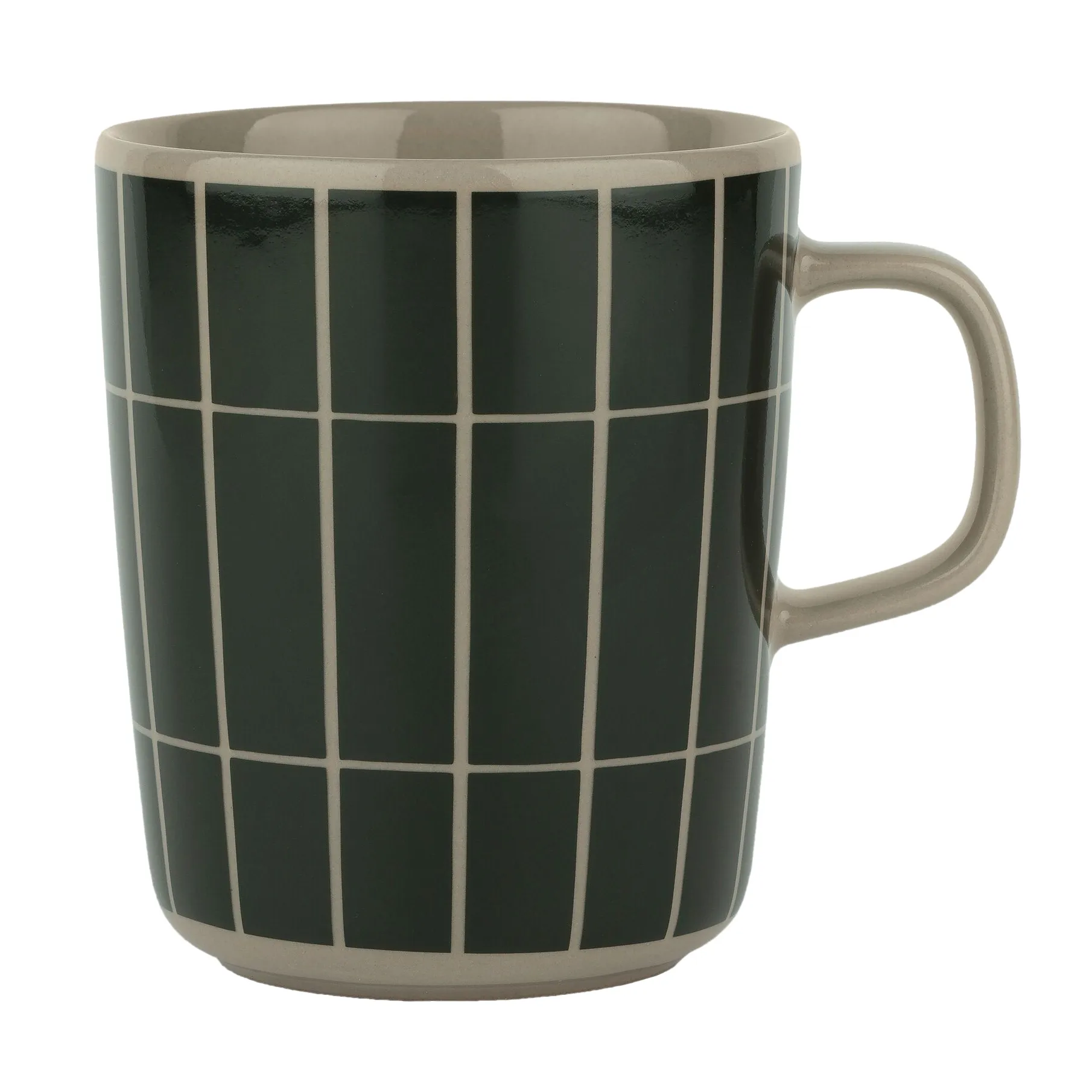 Tiiliskivi mug 25 cl, Terra-dark green Marimekko