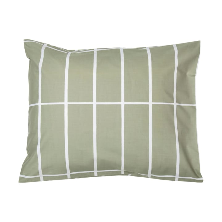 Tiiliskivi pillowcase 50x60 cm - grey green-white - Marimekko