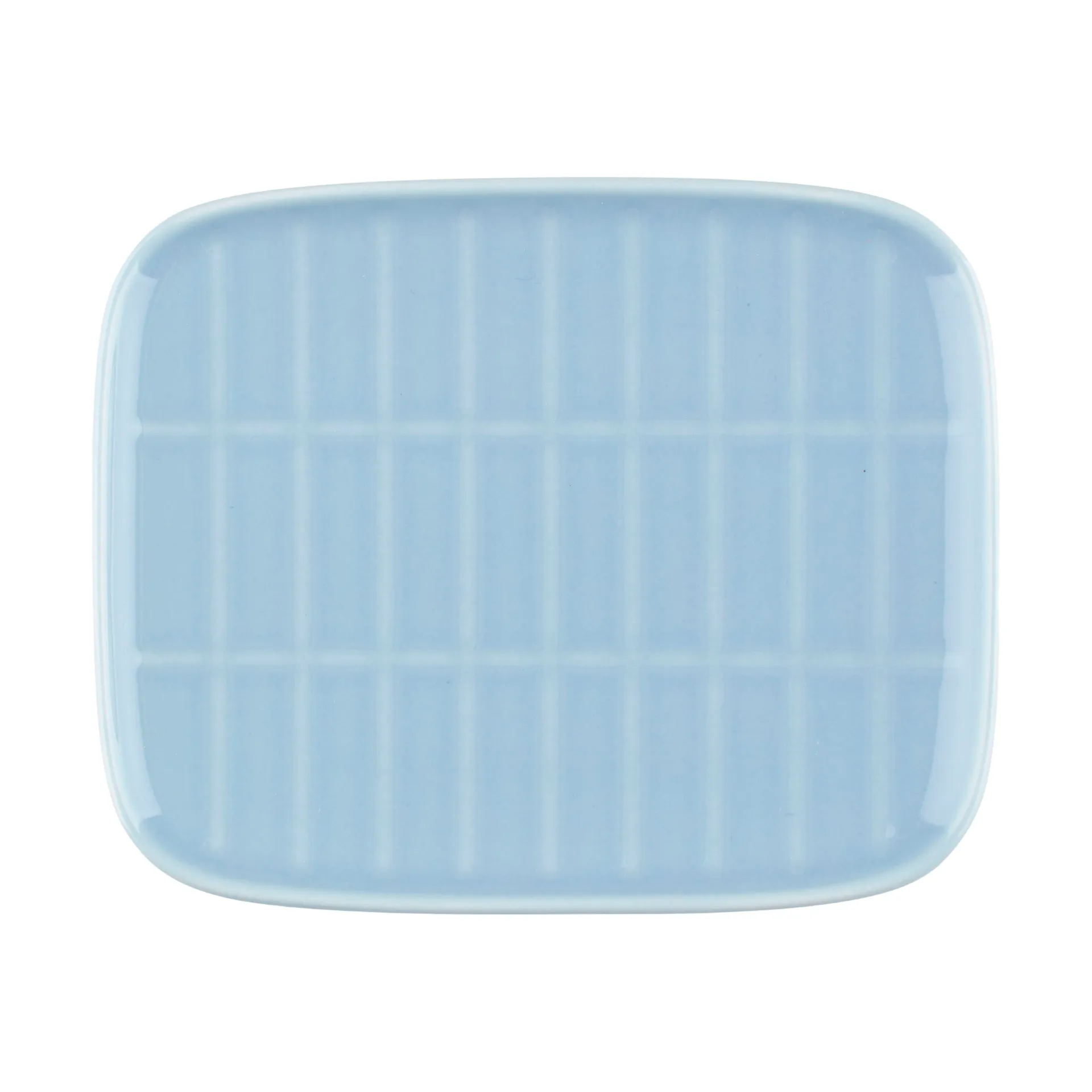 Tiiliskivi plate 12x15 cm, Light blue Marimekko