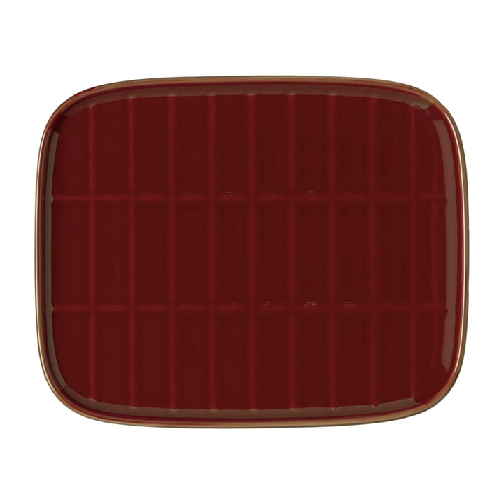 Tiiliskivi plate 12x15 cm - Red - Marimekko