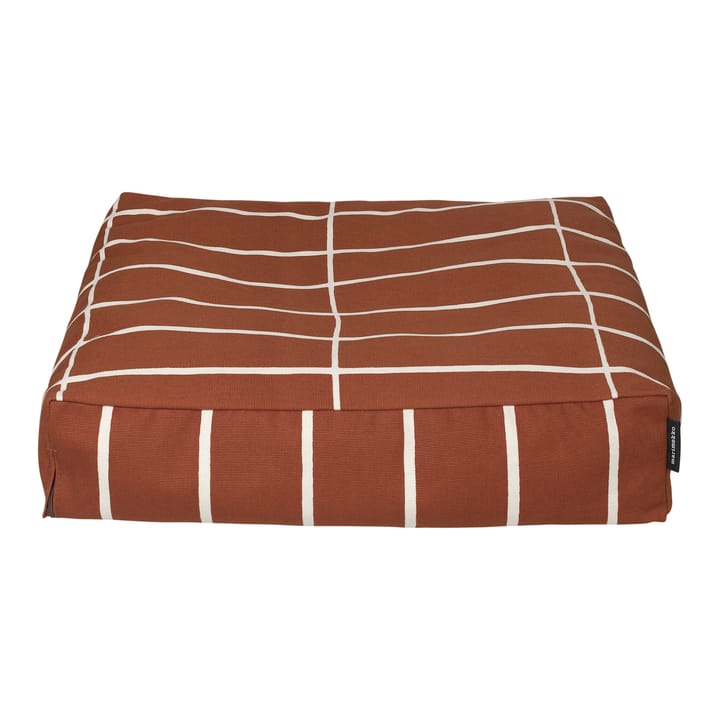 Tiiliskivi seat cushion 55x55 cm - red brown-off white - Marimekko