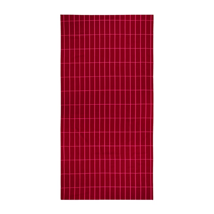 Tiiliskivi tablecloth 140x280 cm - Red-pink - Marimekko