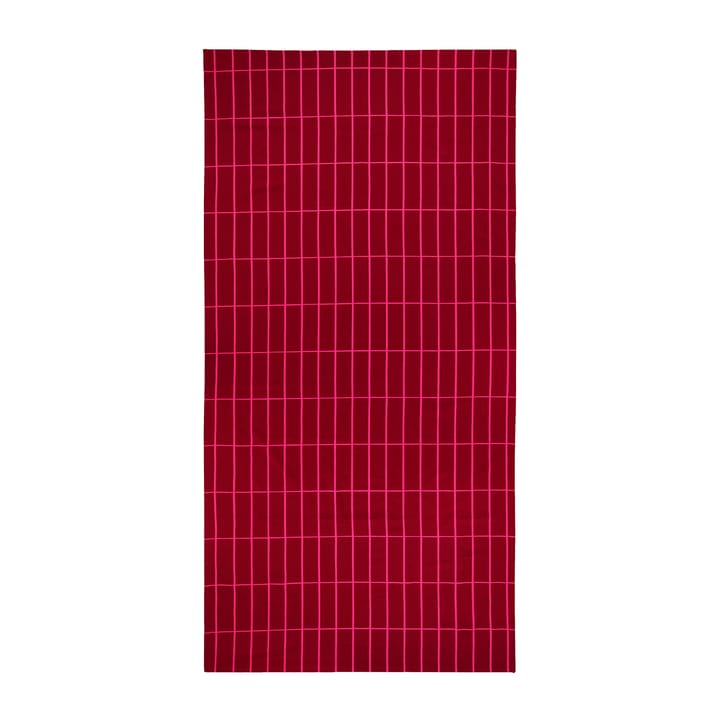 Tiiliskivi tablecloth 140x280 cm - Red-pink - Marimekko